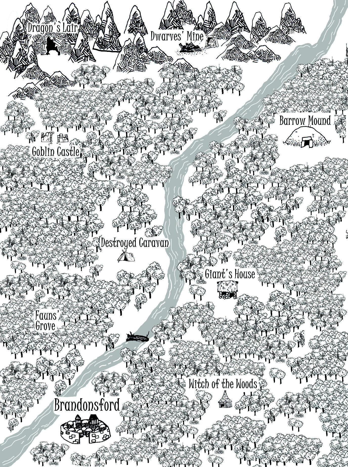 Mapa dos
arredores de Passo Brandão Mapa dos arredores de Passo Brandão